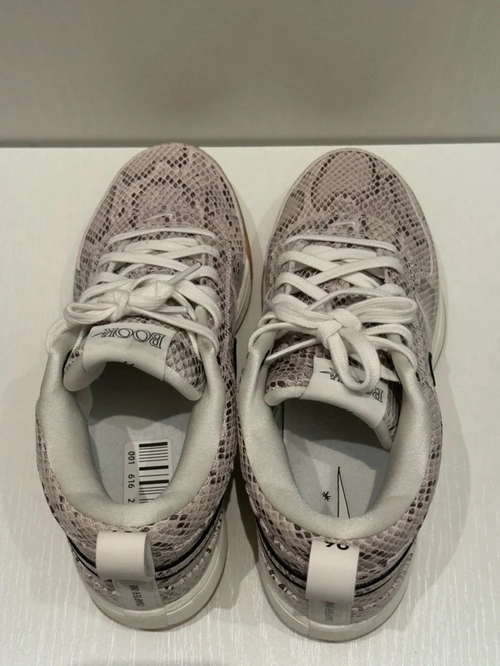 Nike Book 1 Devin Booker Snakeskin Cream/Natural Colorway Unisex M: 9 W: 10.5 - Picture 6 of 13